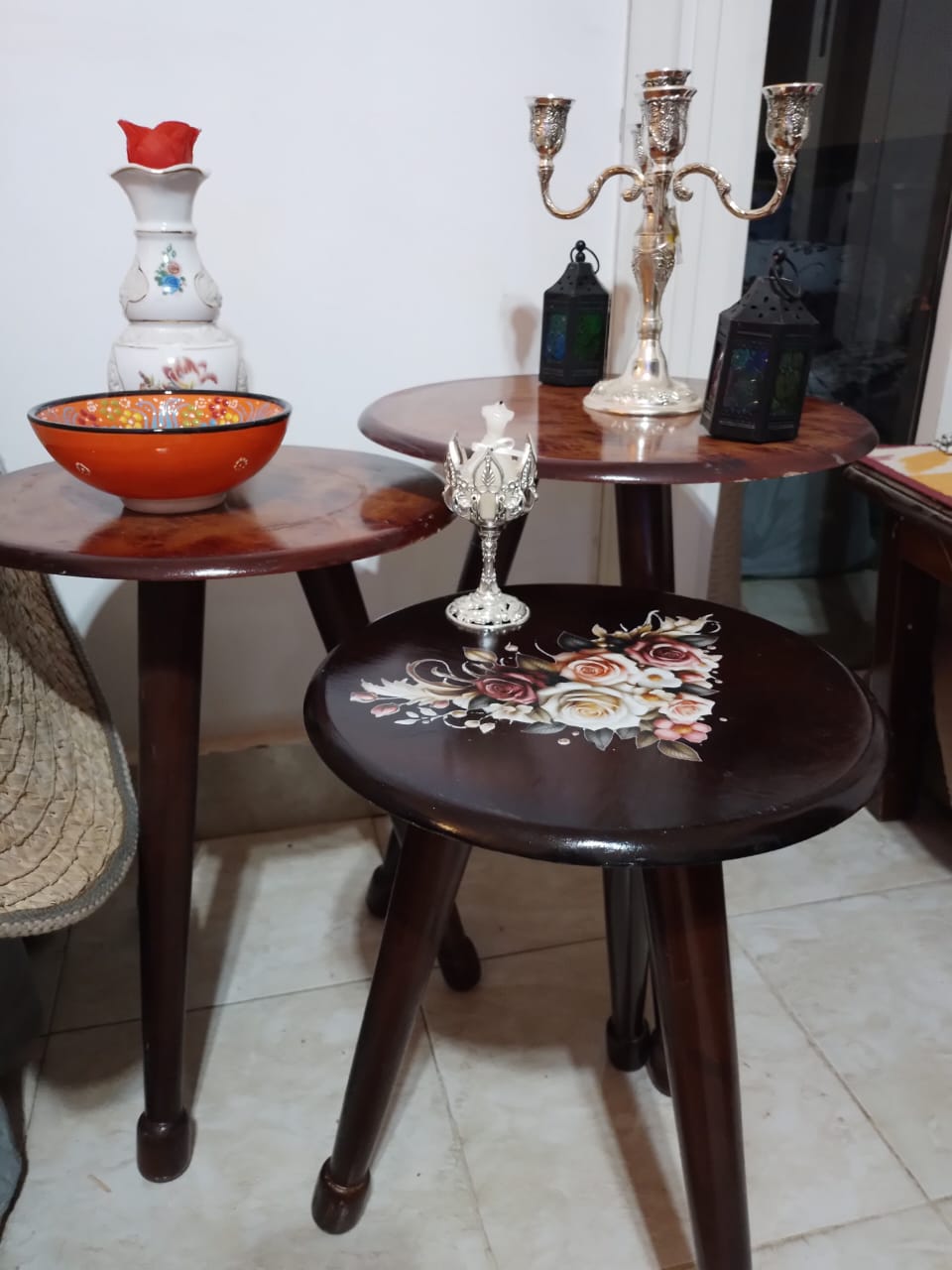 Timbera طقم ترابيزات خشب