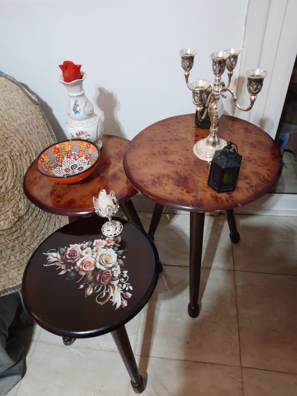 Timbera طقم ترابيزات خشب - Image 4