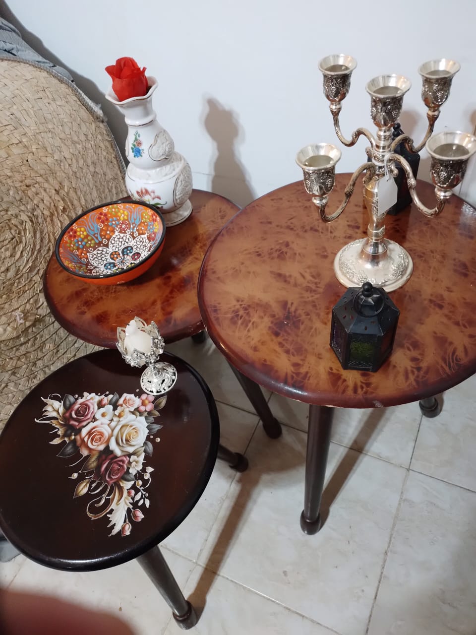 Timbera طقم ترابيزات خشب - Image 6