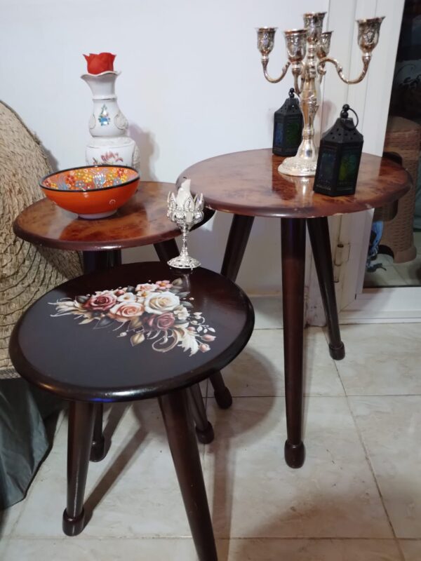 Timbera طقم ترابيزات خشب - Image 7