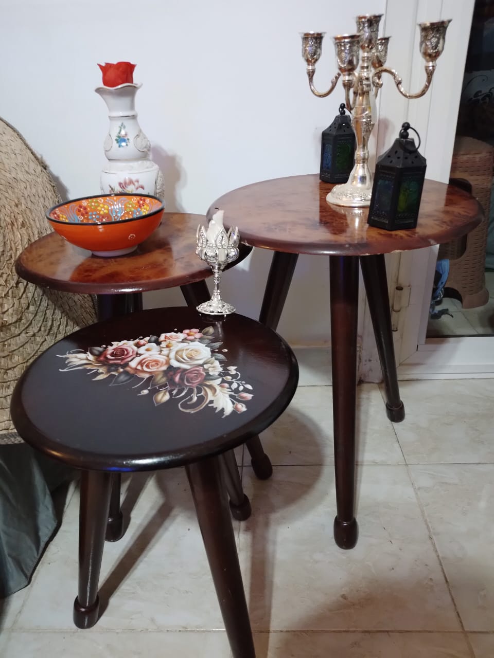 Timbera طقم ترابيزات خشب - Image 7