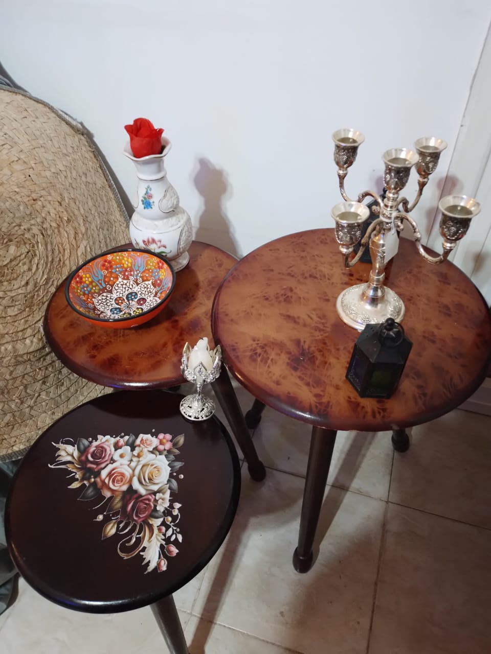 Timbera طقم ترابيزات خشب - Image 8