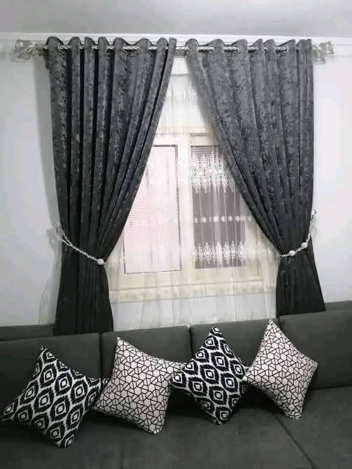 ستارة قطيفة مقاس 150 سم * 280 سم - Image 9